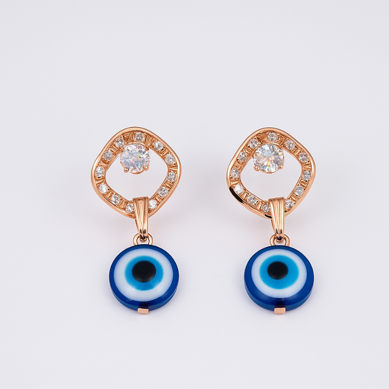 Powerful Gaze Evil Eye Earrings