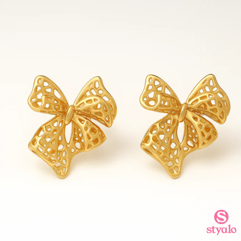 Loopy in Love Bow Earrings