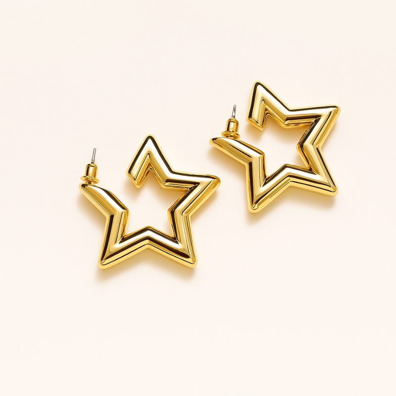 Glow Getter Hoops Earrings