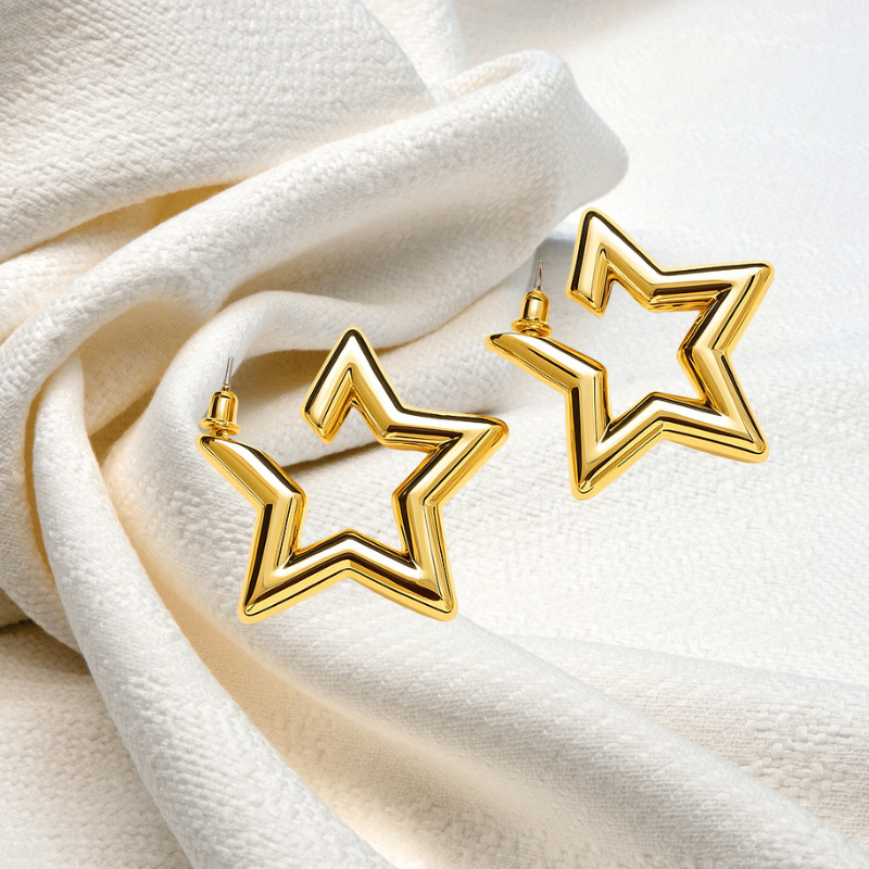 Glow Getter Hoops Earrings