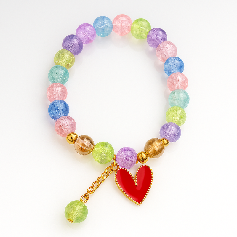 Bubbly Belle Hearts Bracelets ( Pack of 3)