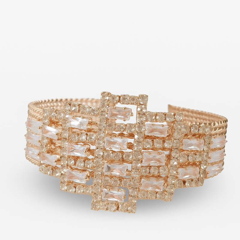 Golden Mosaic Bracelet