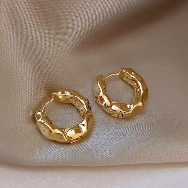 Aurora Glow Hoops Earrings