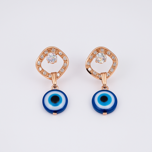 Powerful Gaze Evil Eye Earrings