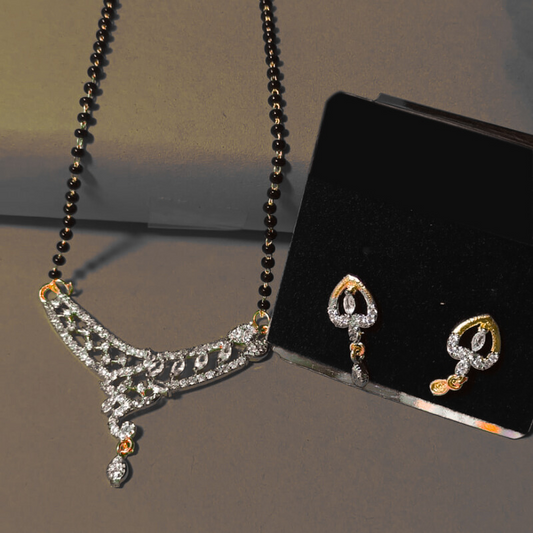 Forever Yours Dimond Brass Mangalsutra