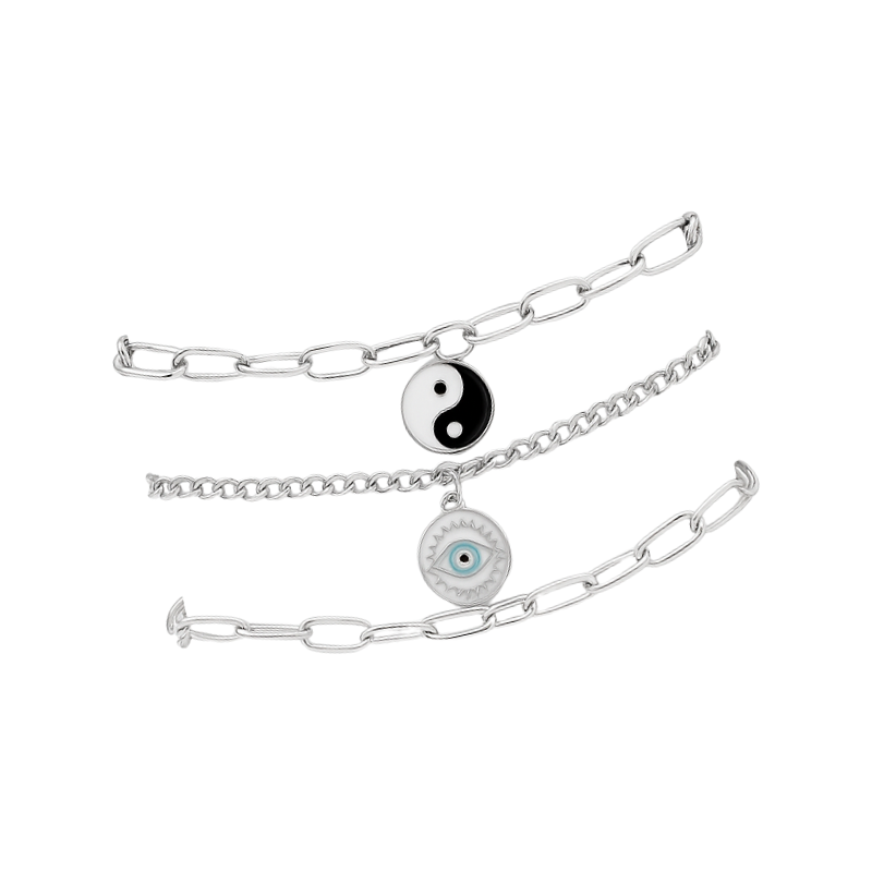 Cascade Charm Combo Bracelets