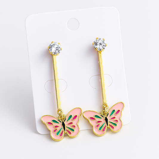 Butterfly Bling Earrings