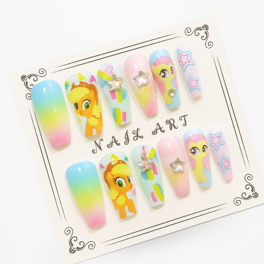 Rainbow Ranch Nail Set