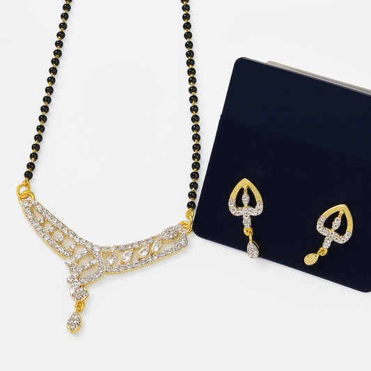Forever Yours Dimond Brass Mangalsutra
